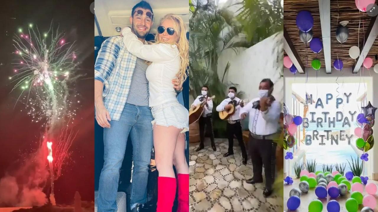Libre y sin ataduras, Britney Spears festejó en grande su cumpleaños 40 en México junto a su novio el bailarín Sam Asghari, quienes además de asolearse en las playas mexicanas de Cabo San Lucas, armaron la fiesta con mariachi.
