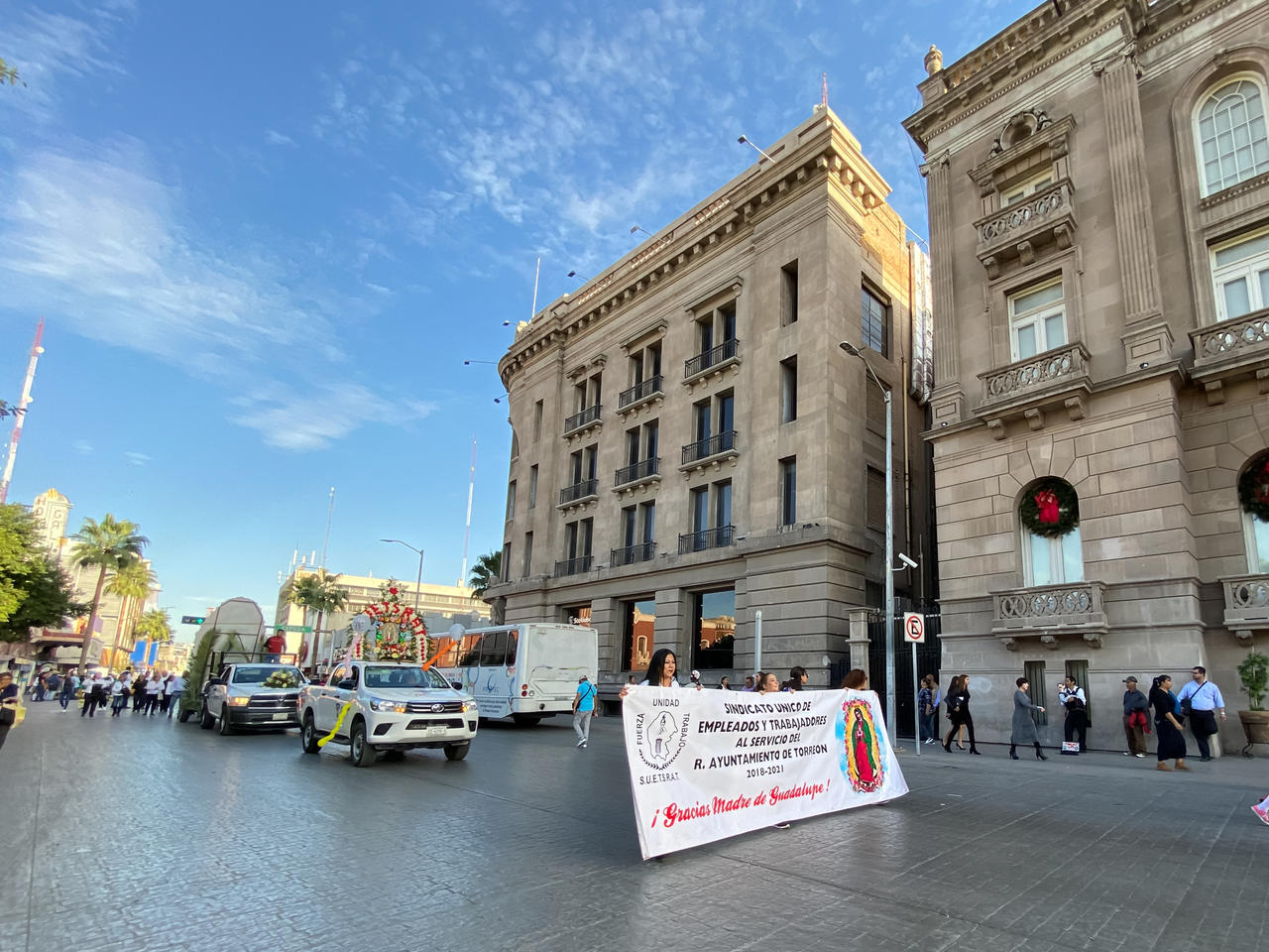 Hoy peregrinará el Sindicato del Ayuntamiento de Torreón. (ARCHIVO)