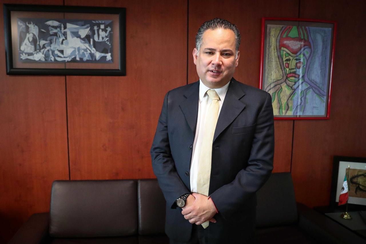 Santiago Nieto, extitular de la Unidad de Inteligencia Financiera (UIF), aseguró que está limpio de cualquier caso de corrupción y que no tiene pleito con Alejandro Gertz Manero, titular de la Fiscalía General de la República (FGR). (ARCHIVO)