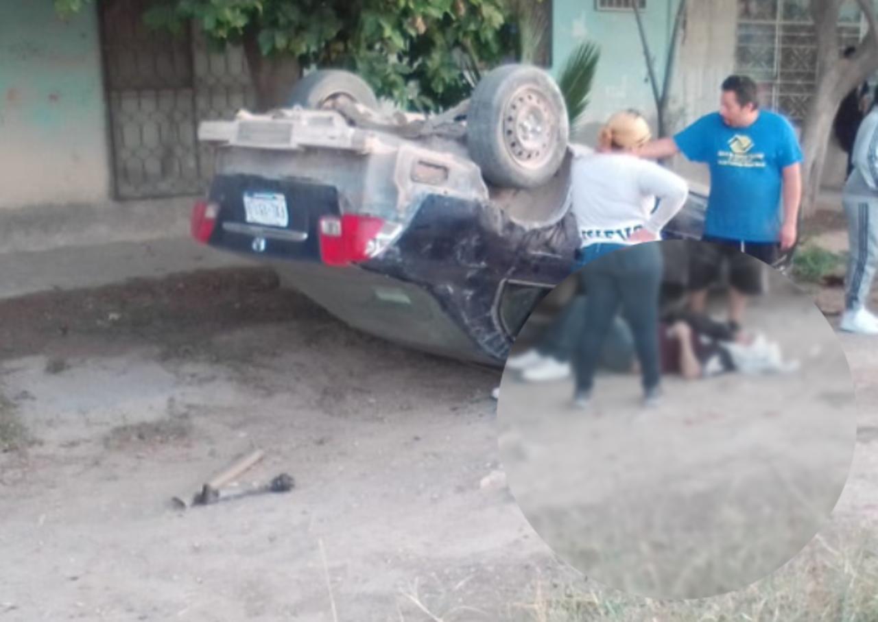 Vuelca vehículo a la altura del poblado Las Isabeles del municipio de Lerdo, del accidente las autoridades reportaron daños materiales y una persona lesionada.
