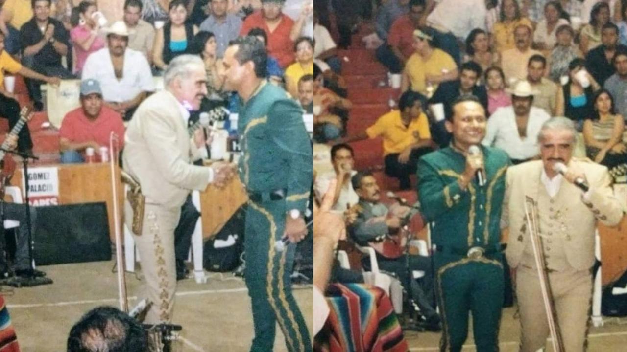 Un artista lagunero tuvo la oportunidad de cantar con Vicente Fernández y hasta le dio varios consejos que ha puesto en práctica.
