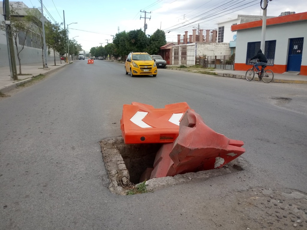 Algunas calles y avenidas de la ciudad de Torreón se encuentran en condiciones deficientes. (EL SIGLO DE TORREÓN)