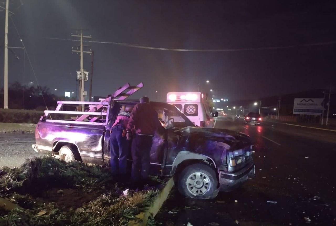 Una mujer resultó lesionada. (EL SIGLO DE TORREÓN)