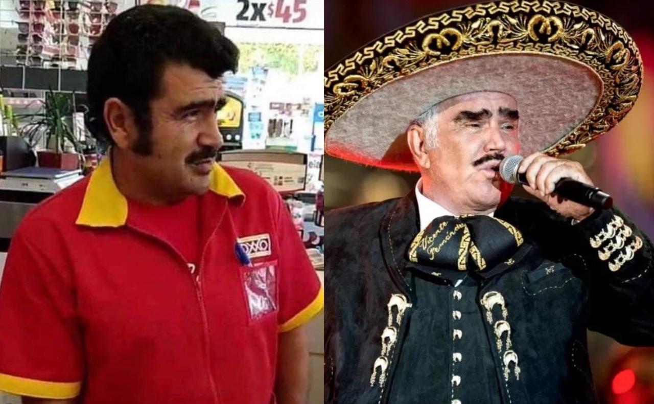 En redes se corrió el rumor que un hombre apodado como 'Chente del Oxxo', que se hizo viral en 2018, podría dar vida a Vicente Fernández en la bioserie que prepara Netflix (CAPTURA) 