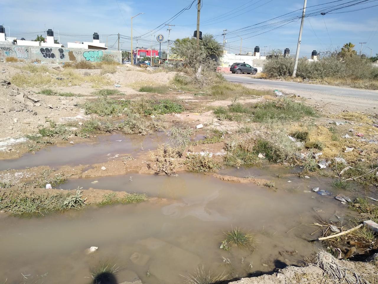 Desde septiembre pasado los habitantes del sector, además colindante con la colonia Campo Nuevo Zaragoza, señalaron que se comenzaron a registrar brotes del drenaje en la Buenos Aires y hacia Campo Nuevo Zaragoza. (EL SIGLO DE TORREÓN) 