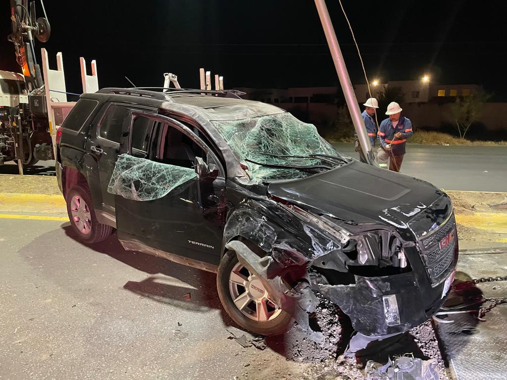 El conductor responsable circulaba en estado de ebriedad y a pesar de que intentó huir después del incidente fue localizado. (EL SIGLO DE TORREÓN)

