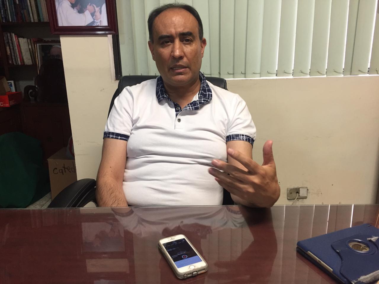 Julio Carrillo Gaucín, Vicario General de la Diócesis, comentó que este nuevo año se ve complicado en todos los sentidos. (ARCHIVO)