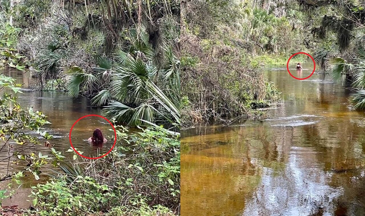 La policía de Florida, difundió en redes sociales las imágenes de la mujer declarada como desaparecida (FACEBOOK) 