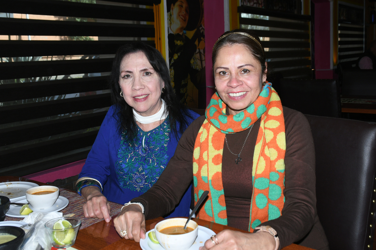 Tere Rivera y Patricia Estrada.