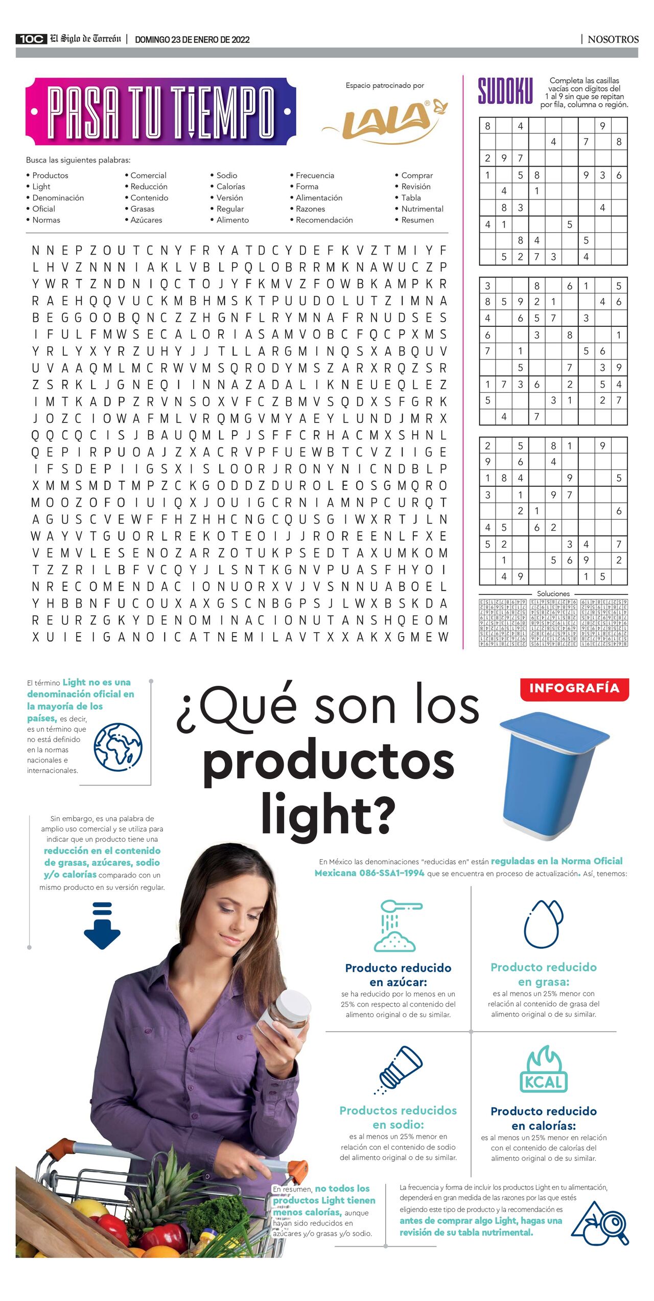 ¿Qué son los  productos light?