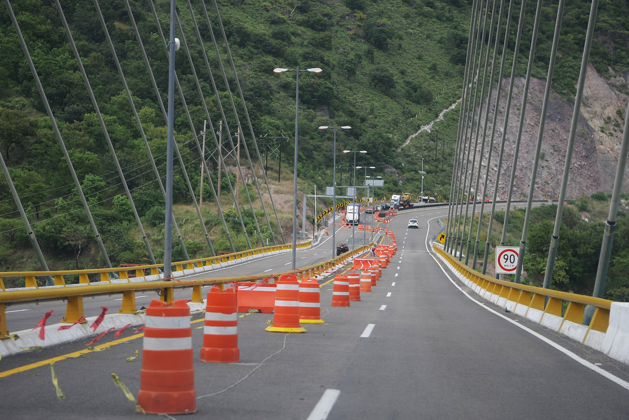 De los últimos tres años, 2021 fue el de mayor aforo en la supercarretera Durango-Mazatlán. (EL SIGLO DE TORREÓN)