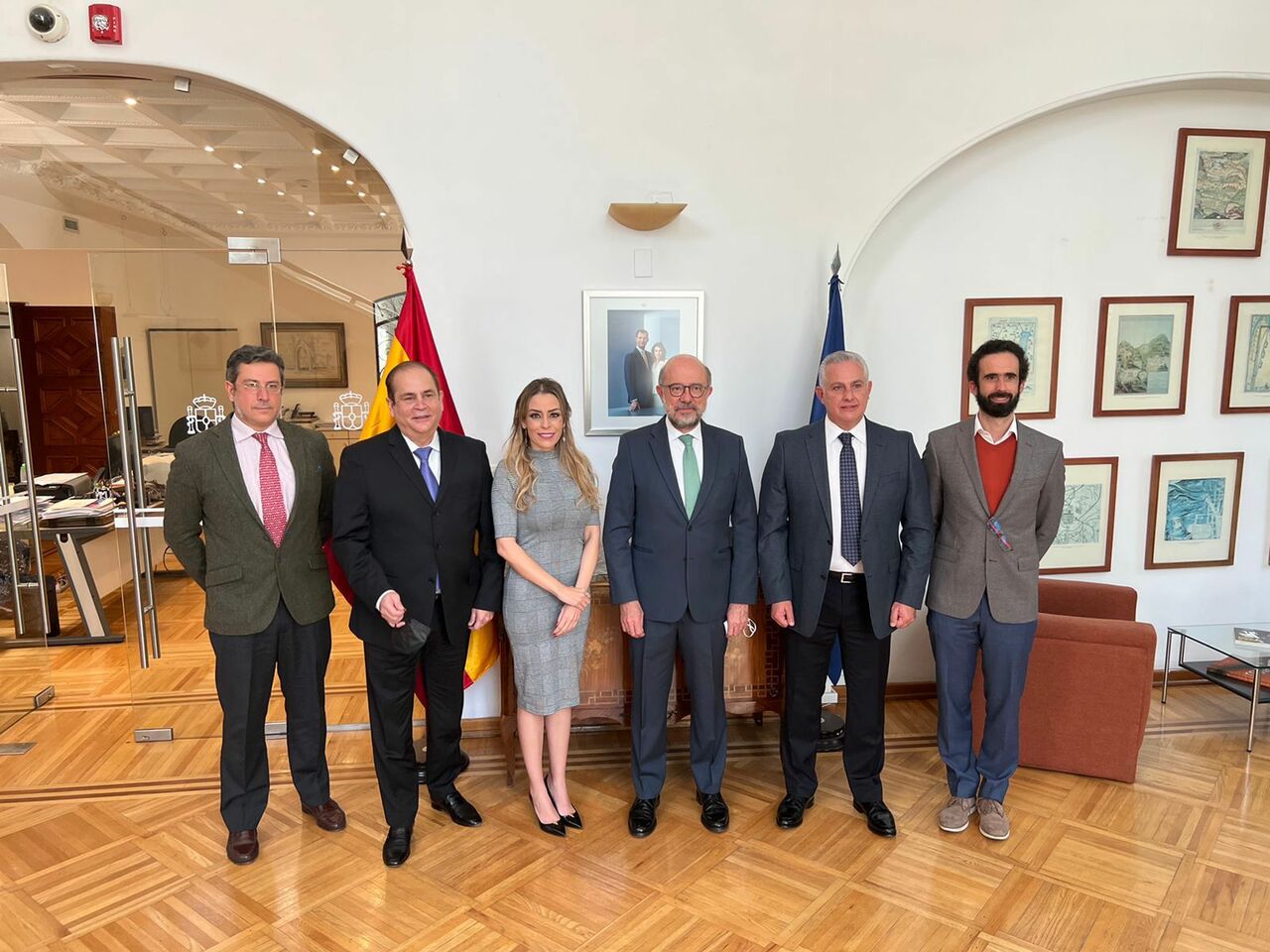 Claudio Mario Bres Garza, titular de la Secretaría de Economía en el Estado de Coahuila, inició este jueves reuniones con embajadores de países europeos.
