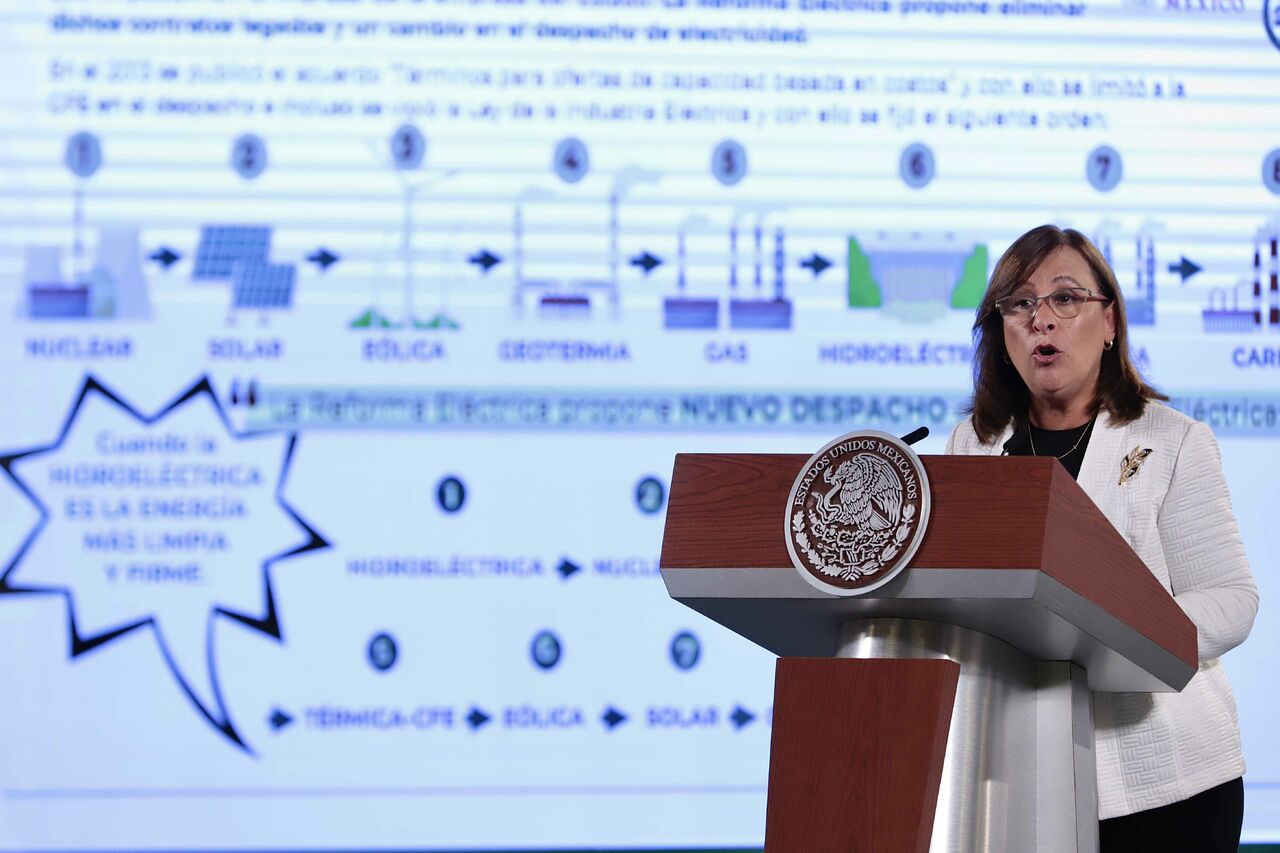 Intervendrá la secretaria de Energía, Rocío Nahle, quien hablará de la iniciativa presidencial de Reforma Energética. (ARCHIVO)