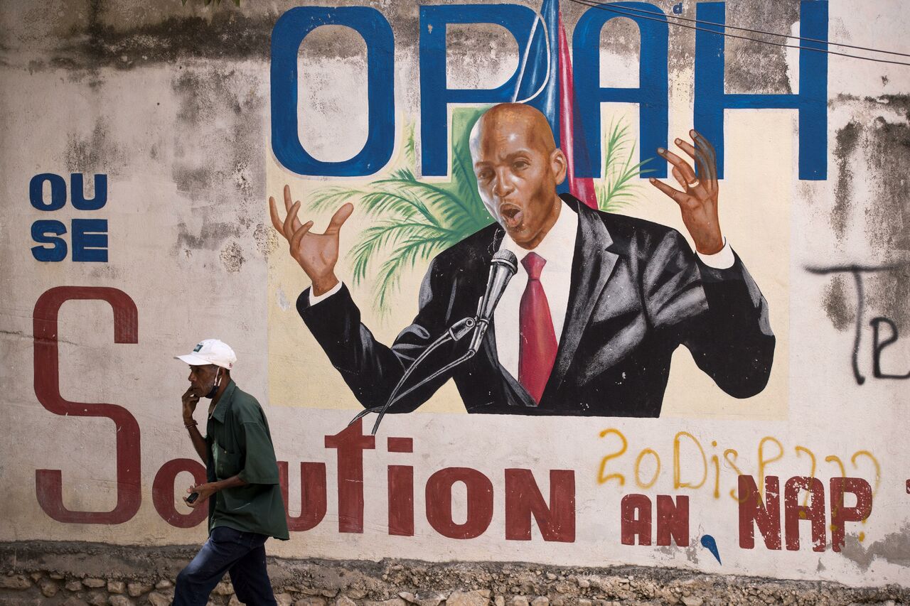 el asesinato del presidente haitiano Jovenel Moise ocurrido en julio pasado en Haití. (ARCHIVO) 