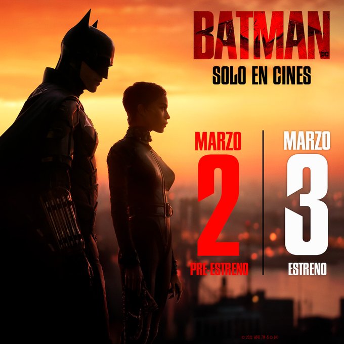 Adelantan en México estreno de The Batman