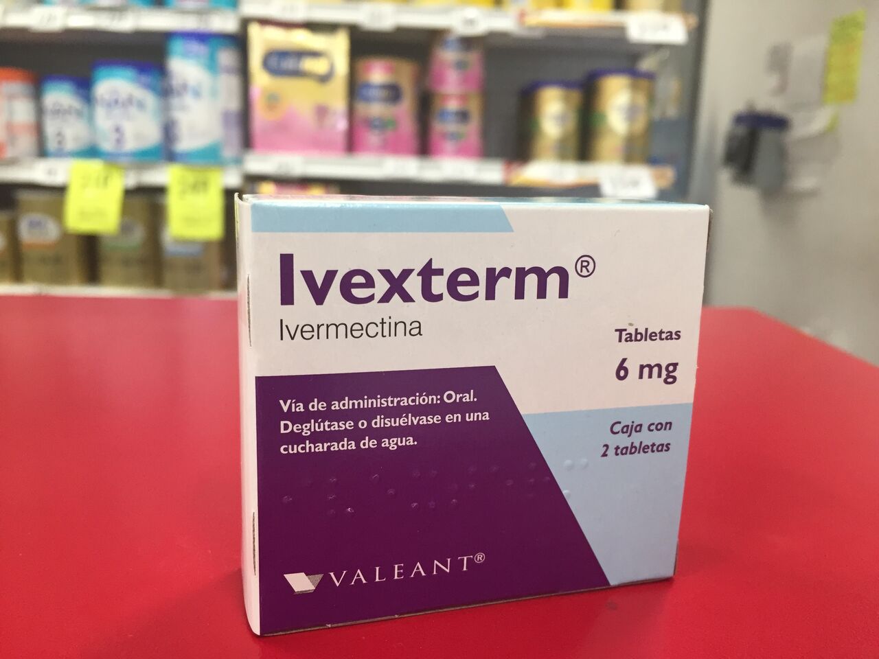 Ivexterm tabletas 6 mg