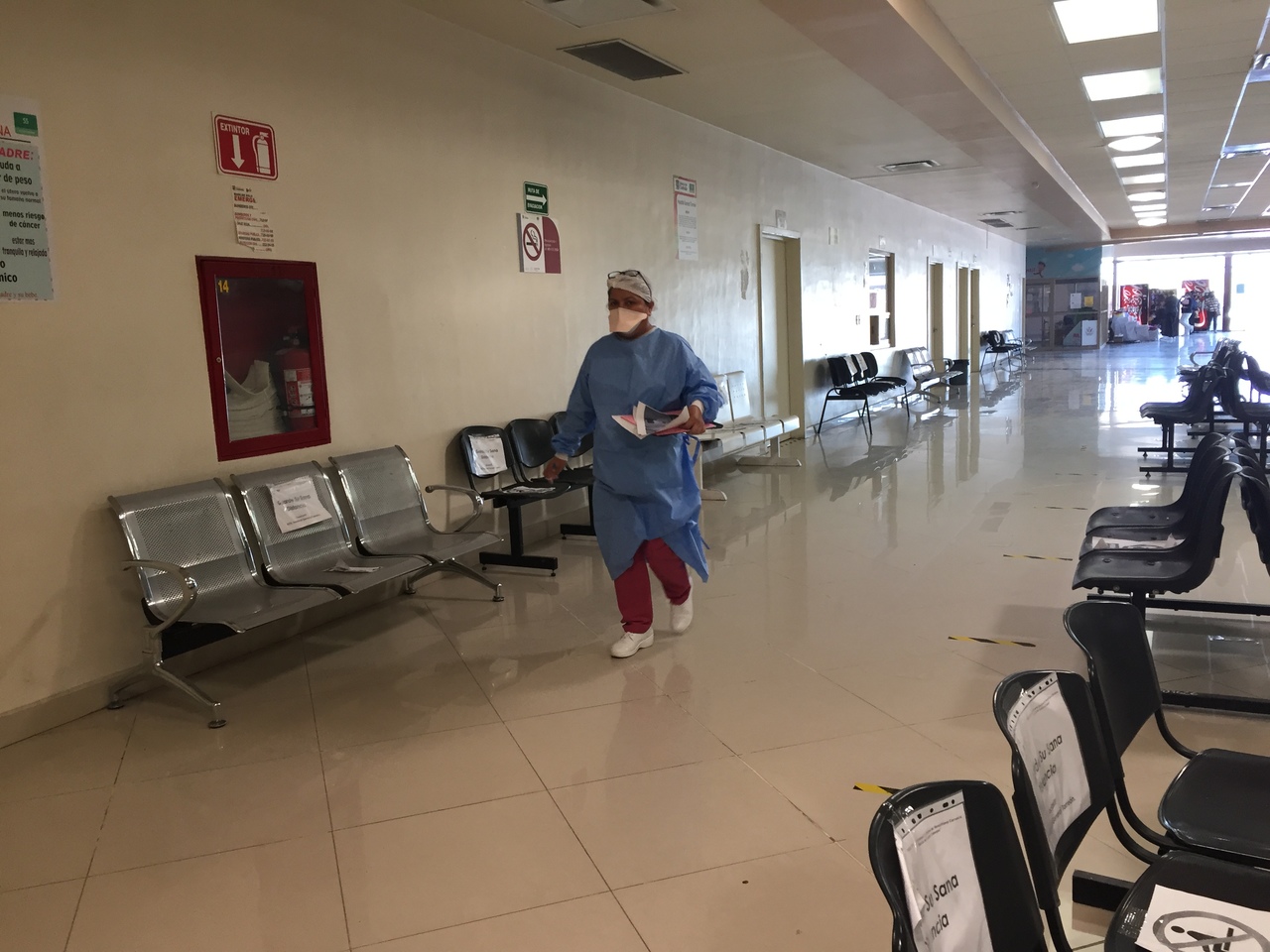 En 15 días, la cifra de hospitalizados pasó de 32 a sólo 7 pacientes en el Hospital General de Torreón.