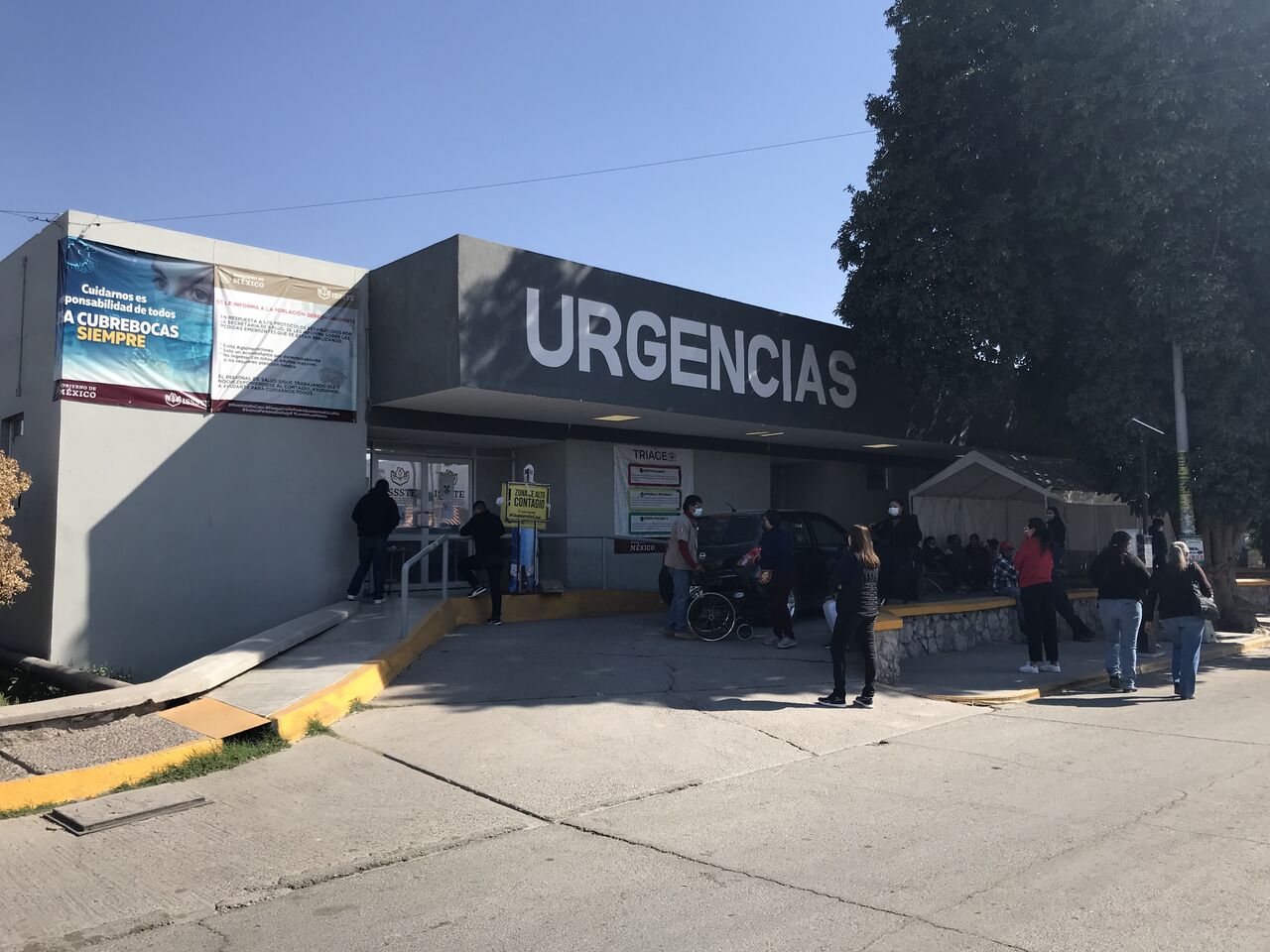 César Guillermo Mendoza Ochoa, director del ISSSTE, informó que fue el 17 de noviembre del 2021 que la paciente, acompañada por familiares, acudieron a la clínica hospital debido a su mal estado de salud. (ARCHIVO)