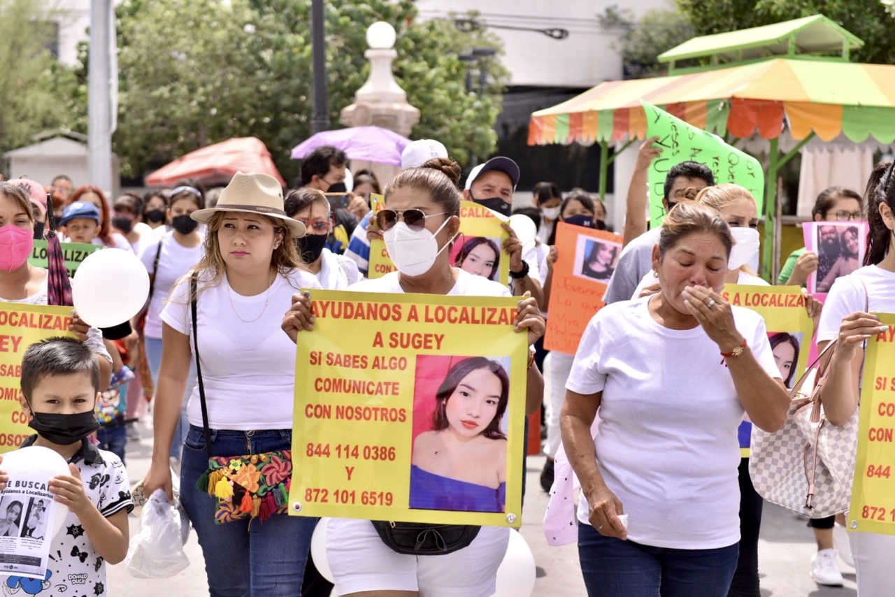 Su madre espera contactar a la persona que quizá vio a Sugey.