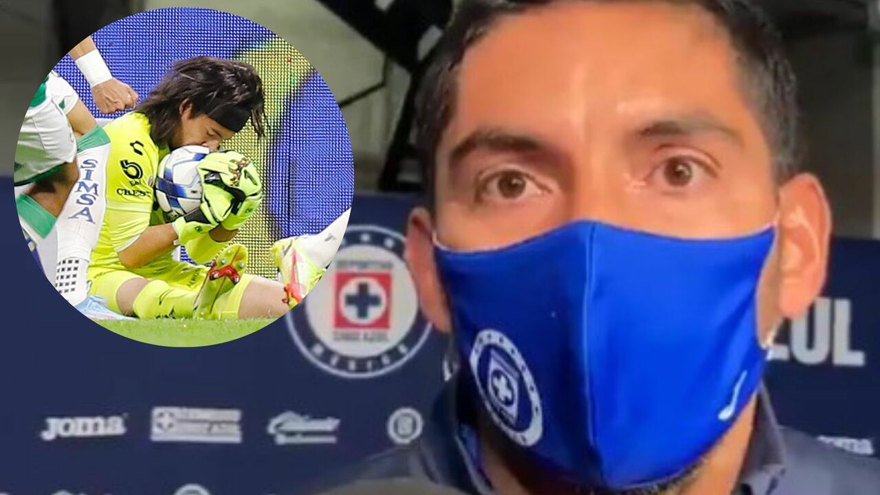 Jesús Corona elogia el desempeño de Carlos Acevedo en derrota del Cruz Azul