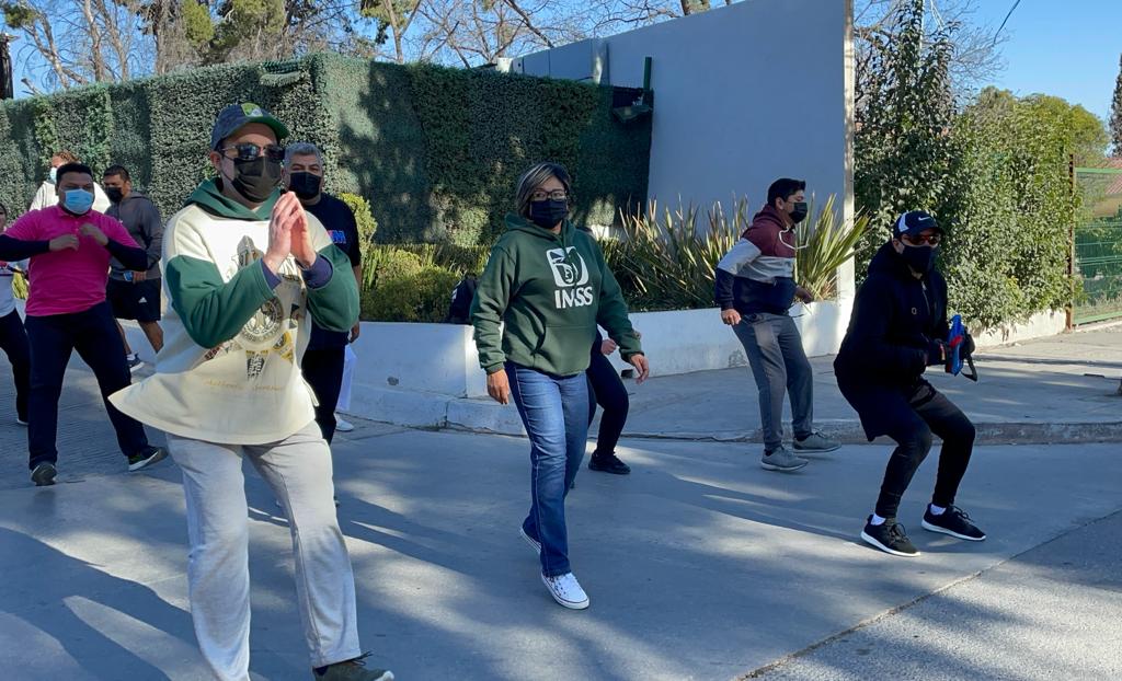 IMSS realiza jornada de actividad física en Hospitales Generales en Coahuila