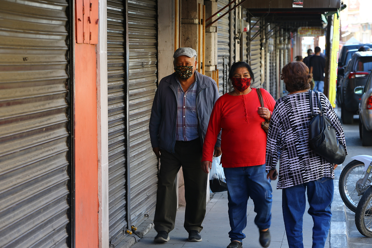 Los comerciantes cerraron a consecuencia de las bajas ventas. (EL SIGLO DE TORREÓN) 