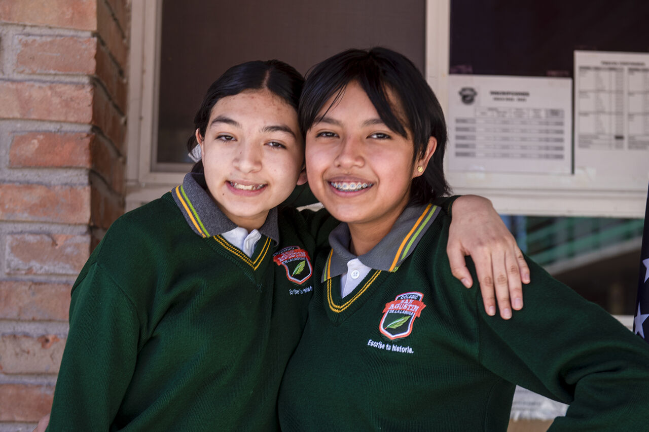 Natalia Ramírez y Mayté Padilla.