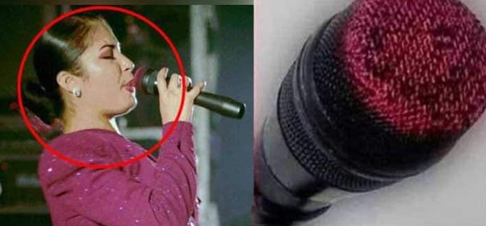 ¿Qué pasó con el micrófono manchado de labial de Selena Quintanilla? A 27 años de la muerte de la cantante