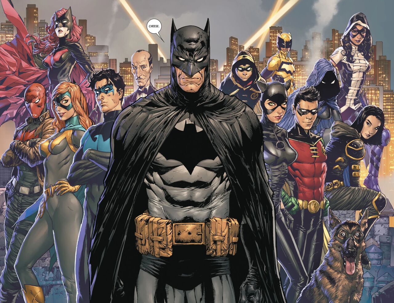Son bastantes. Dc Comics ha creado varias personajes que giran alrededor de 'Batman'.