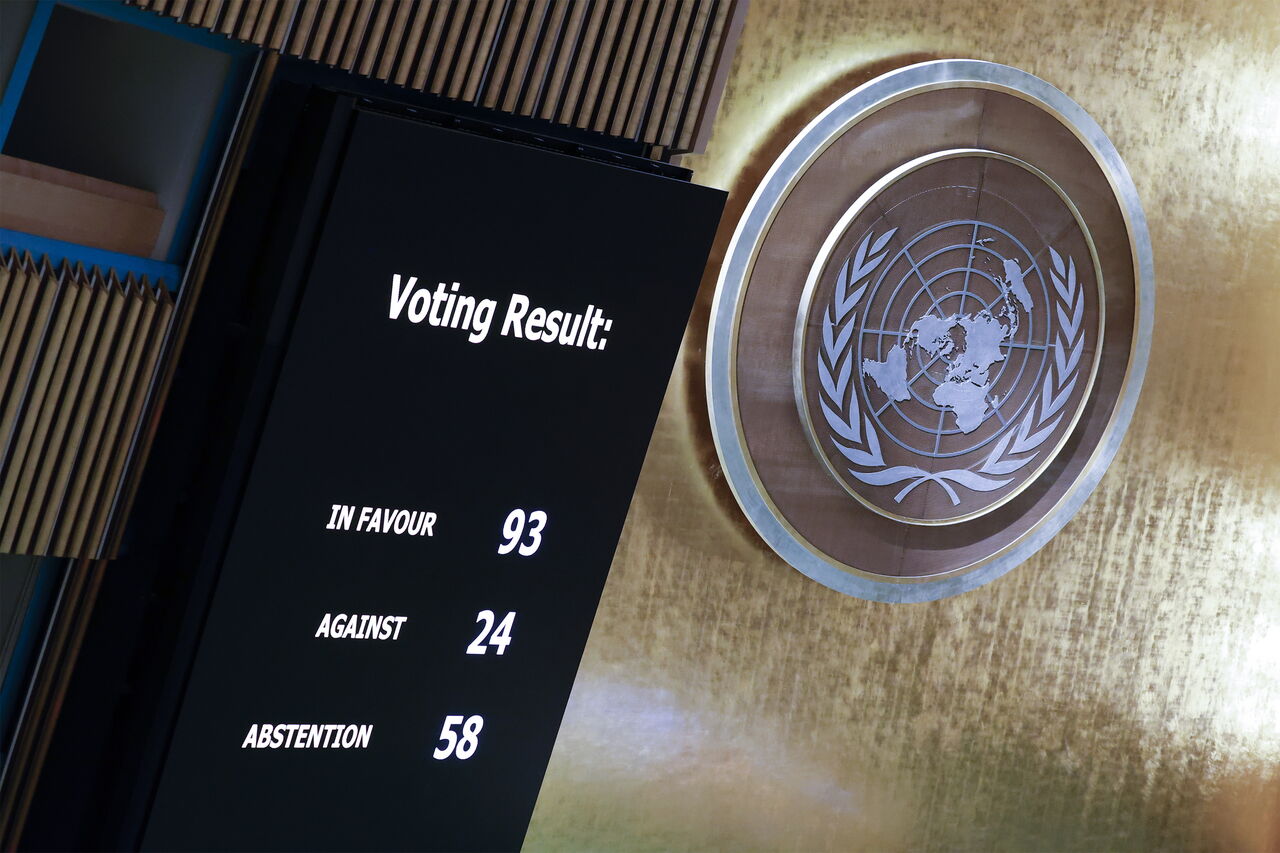 La votación por la que Rusia quedó suspendida fue por 93 votos a favor, 58 abstenciones -incluyendo la de México- y 25 votos en contra. (ARCHIVO)