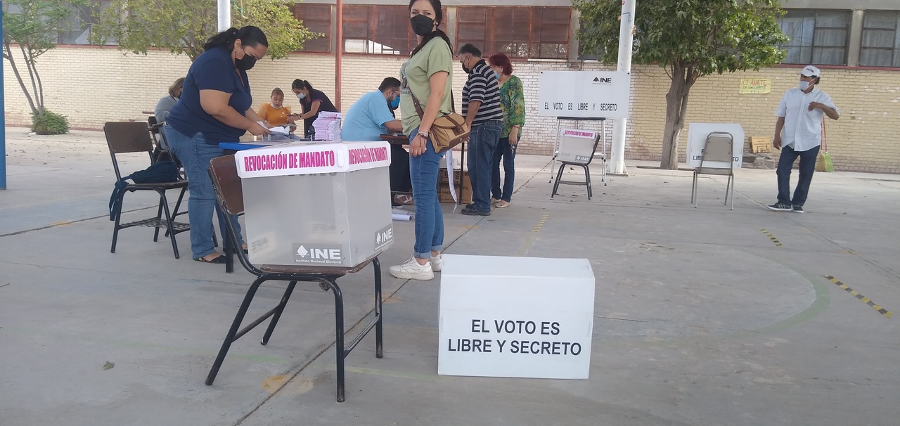 En Distritos 02 y 03 votaron muy pocos, la mayoría por AMLO. (ARCHIVO)