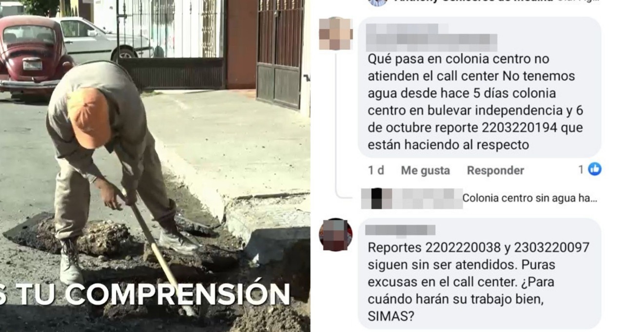Piden autoridades a ciudadanía de Torreón 'ahorrar' agua potable, además de tener 'comprensión' ante problemas de desabasto.
