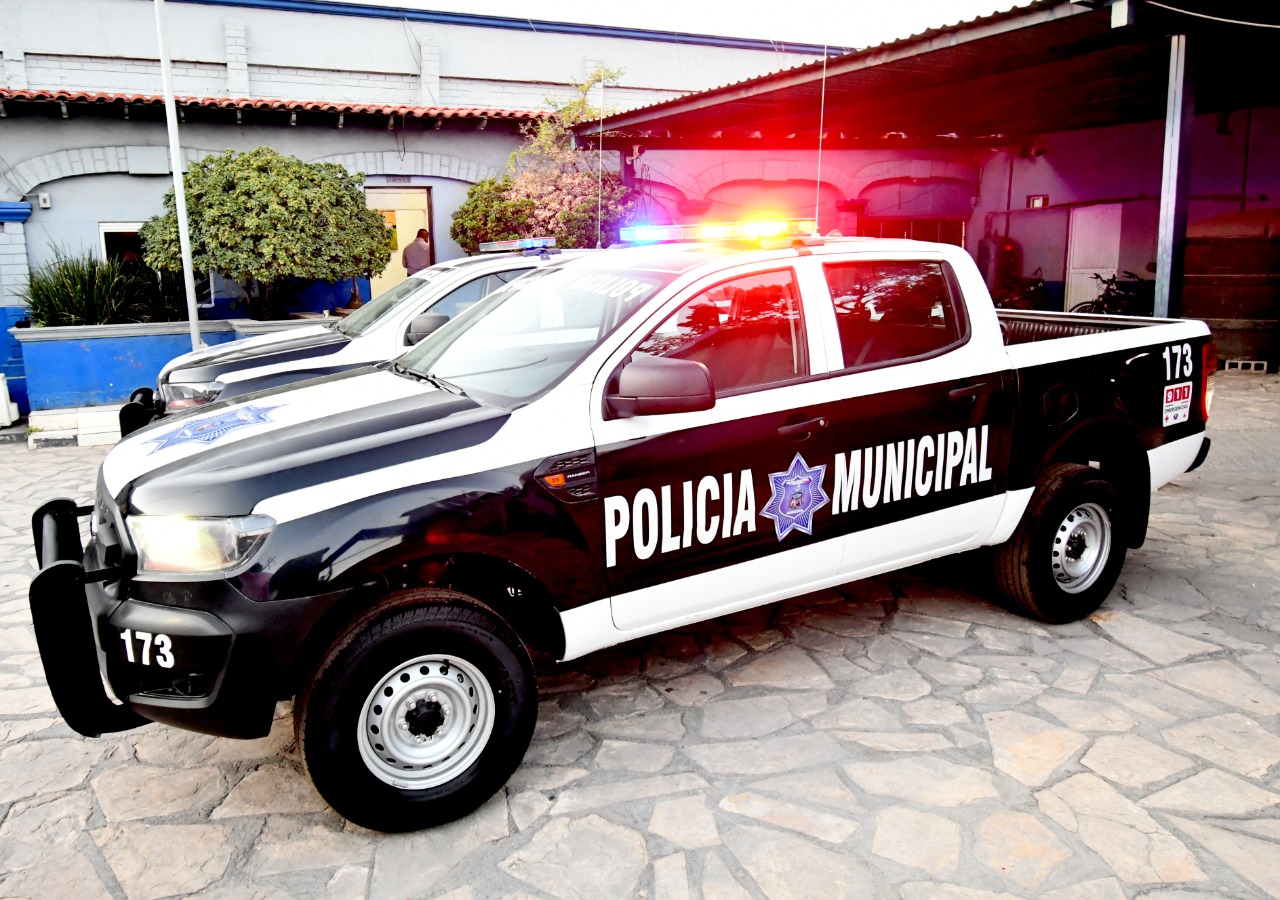 Los elementos de Seguridad Pública mantienen presencia en los accesos a la ciudad, en coordinación con la Guardia Nacional. (ARCHIVO)