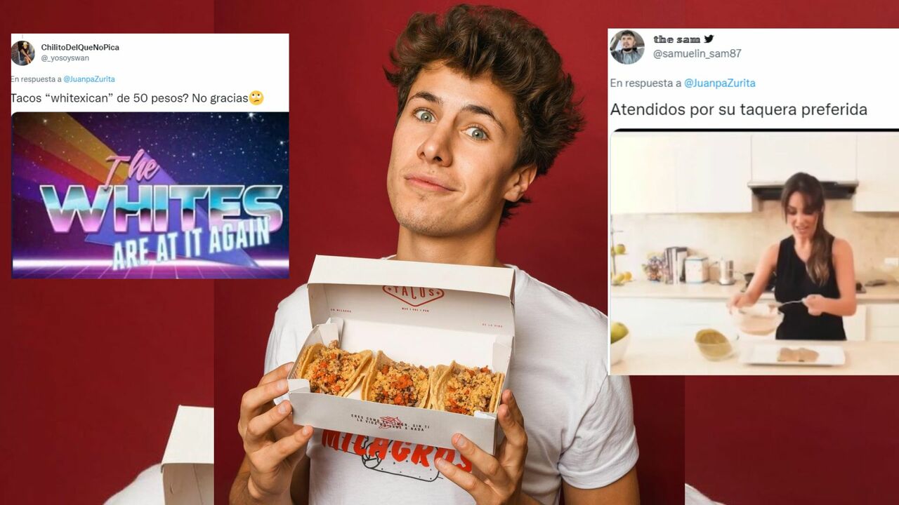 Le llueven críticas a Juanpa Zurita por los precios de su nuevo negocio de tacos