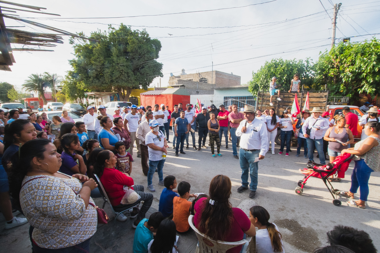 El candidato a la alcaldía de Lerdo, Homero Martínez, mencionó que a más de 10 días de campaña, la ciudadanía se siente convencida de la Alianza Va Por Durango.