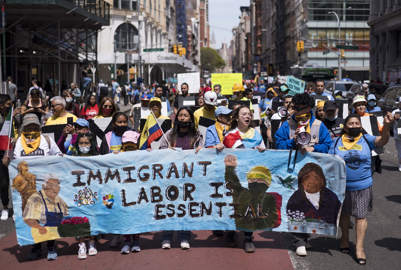 Inmigrantes y trabajadores en estados de Colorado, Nevada, Florida, Washington, Minnesota, Illinois, Pensilvania y Nueva Jersey, entre otros, realizaron manifestaciones. (ARCHIVO)