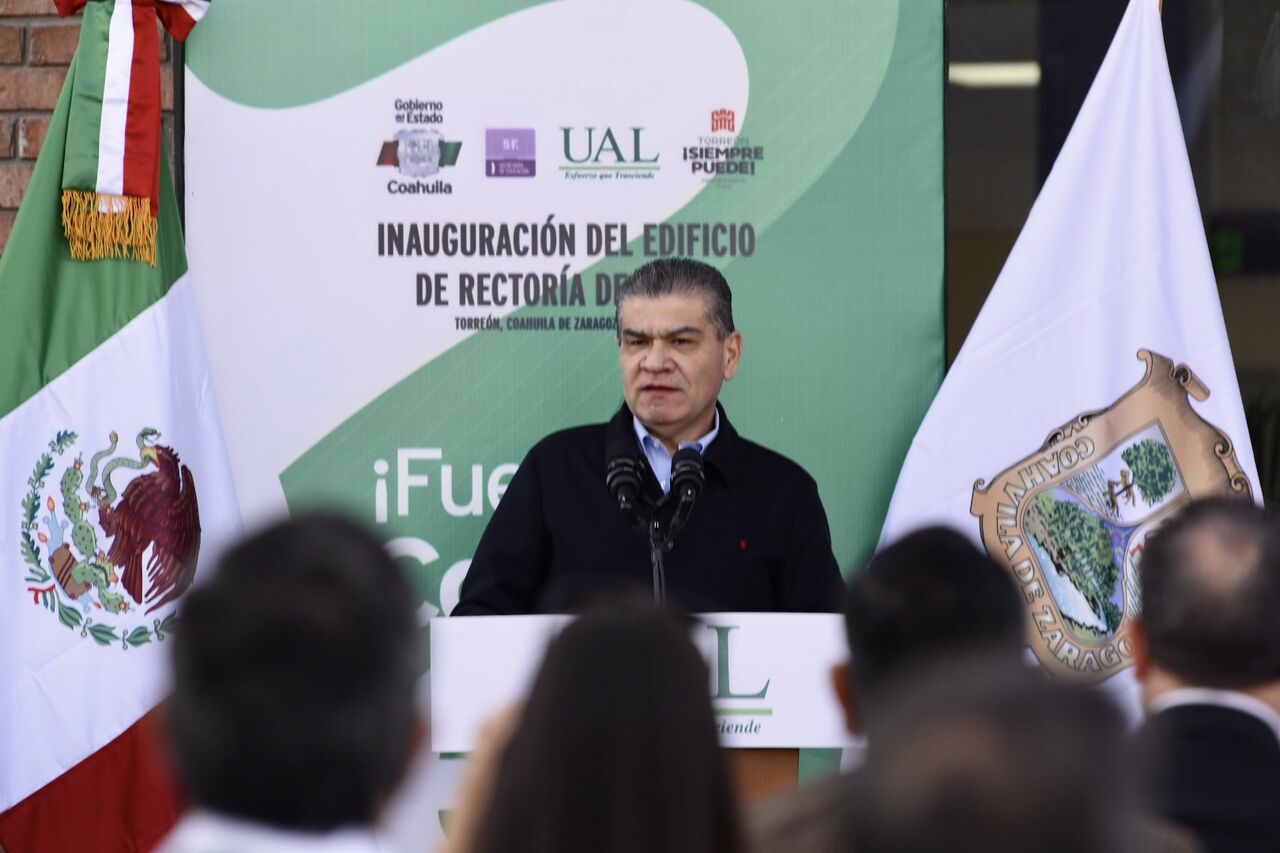 Miguel Riquelme, gobernador de Coahuila. (Foto: ERICK SOTOMAYOR / EL SIGLO DE TORREÓN)