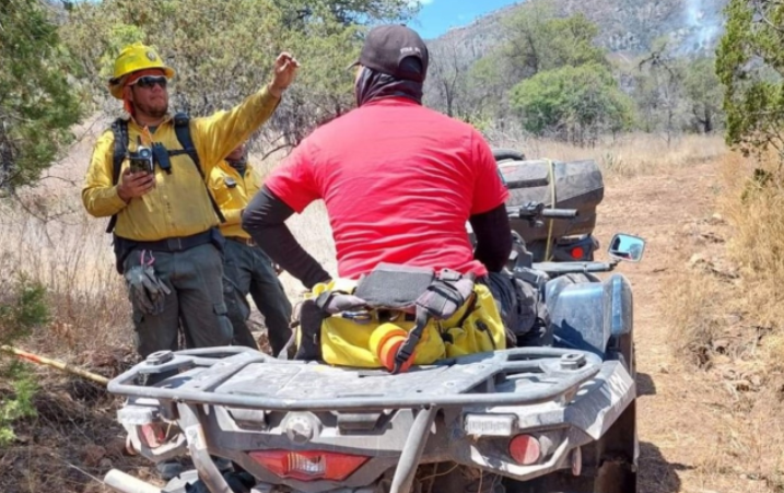 En el suroeste se mantiene un alto riesgo de incendios forestales mientras que en el resto del estado de Durango, el riesgo es medio. (EL SIGLO DE TORREÓN)