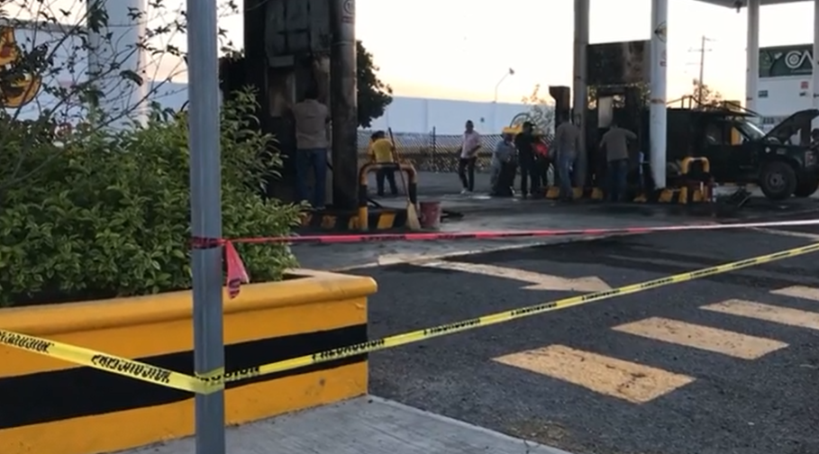 Se registra incendio en gasera de Gómez Palacio y deja un lesionado