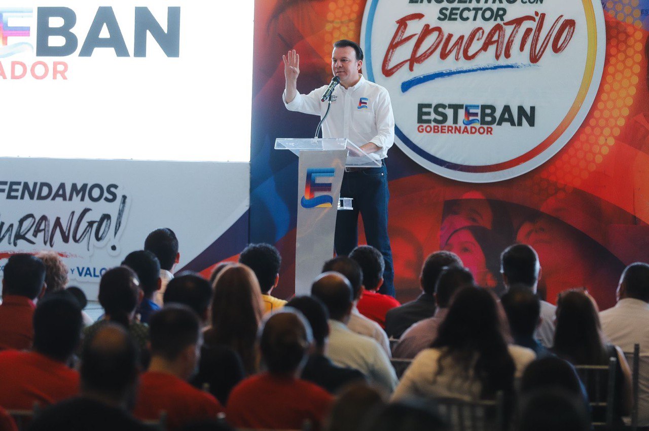 Durango será ejemplo nacional en modelo educativo: Esteban Villegas