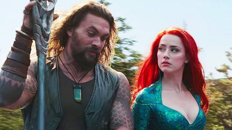 Recorte de escenas de Amber Heard en Aquaman fue 'falta de química' con Jason Momoa, revela ejecutivo de Warner