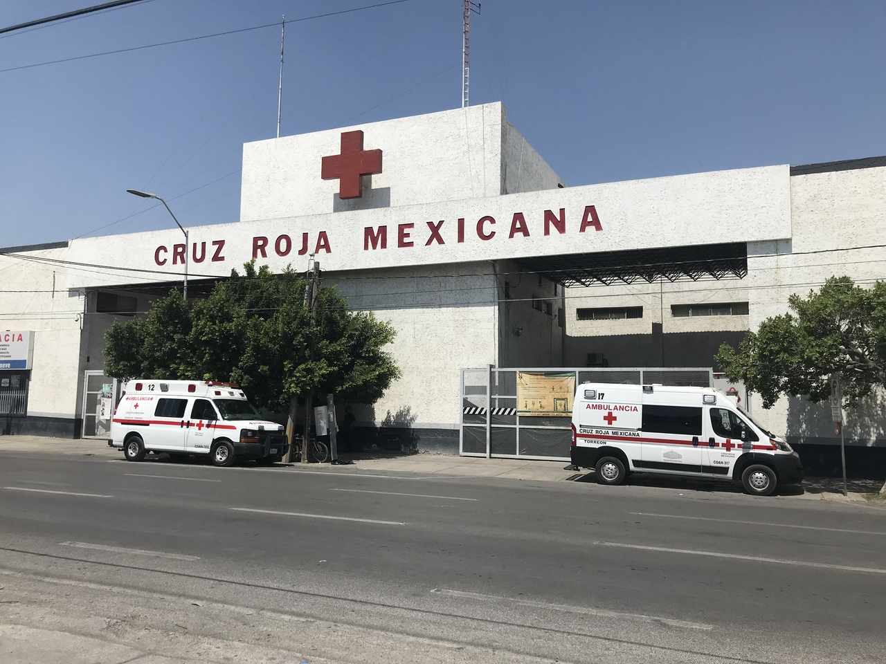 El menor arribó a las instalaciones de la Cruz Roja de Torreón sin signos vitales.