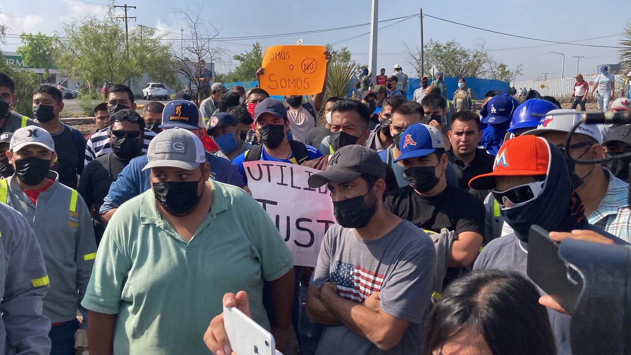 Obreros de Altos Hornos de México anuncian marcha a Saltillo
