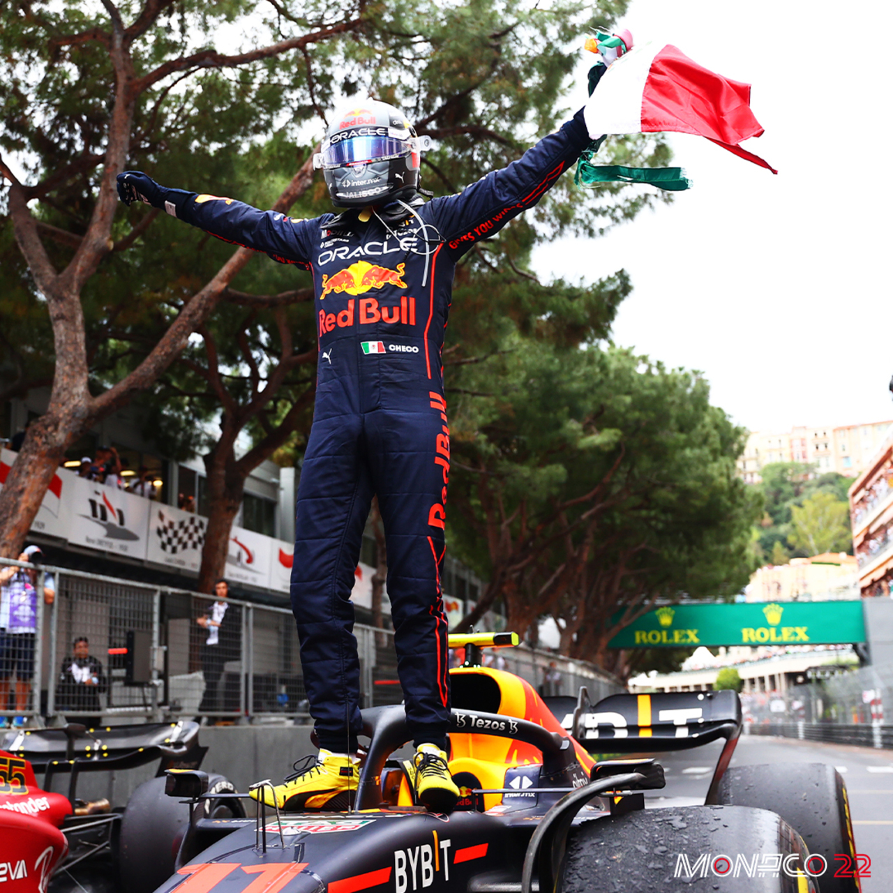 'Checo' Pérez vive su sueño tras ganar el Gran Premio de Mónaco