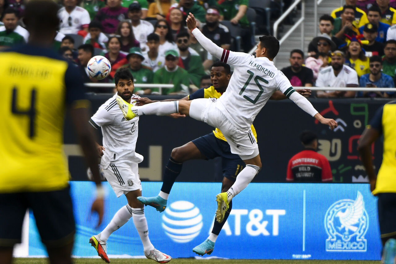 México y Ecuador empatan sin goles en encuentro amistoso