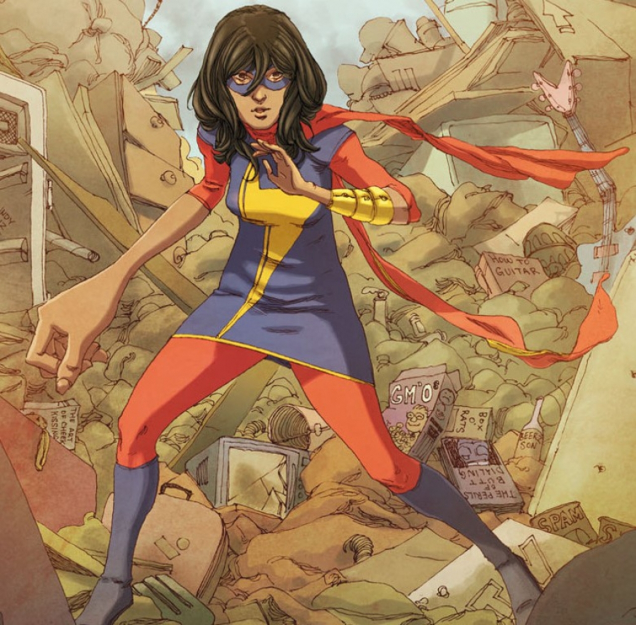 Serie. El primer capítulo de Ms. Marvel está disponible en la plataforma de Disney Plus.