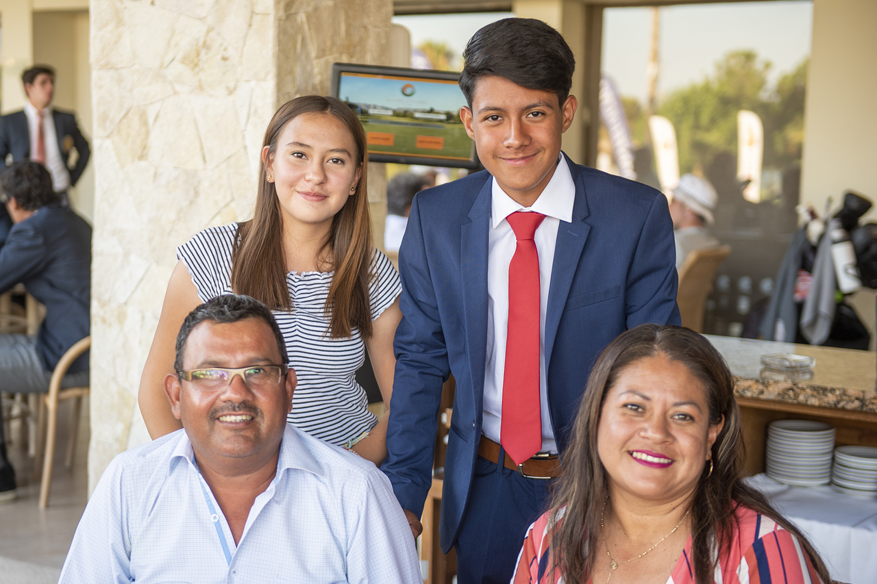 Padel Casas, Valeria Olvera, Elida Navarro y Jorge Escandón (ERICK SOTOMAYOR) 