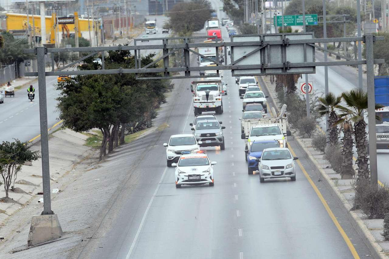 Confirman intención de ajustar velocidades máximas de circulación vehicular en el periférico de Torreón. (EL SIGLO DE TORREÓN)