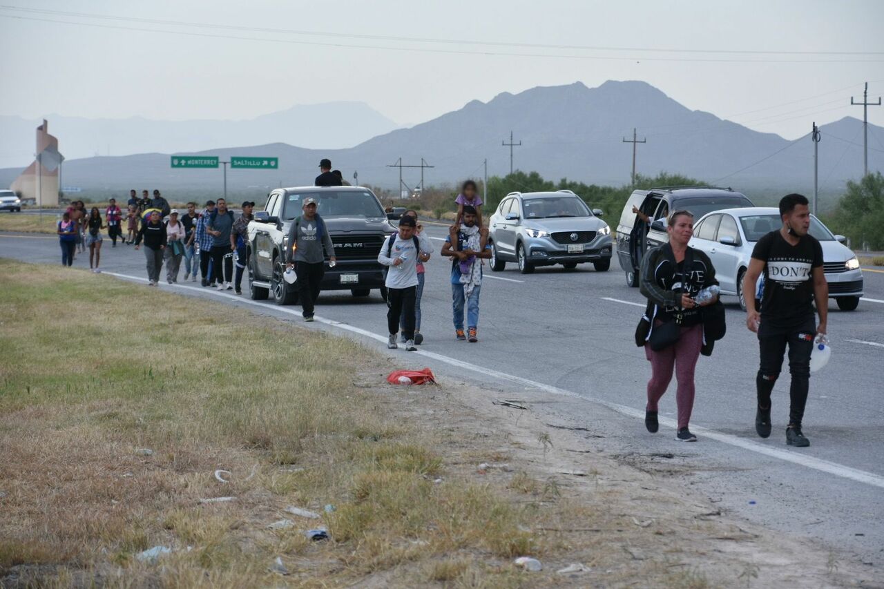 La comisión ha ubicado las rutas que son utilizadas por los migrantes para el traslado. (Foto: SERGIO A. RODRÍGUEZ / EL SIGLO COAHUILA)