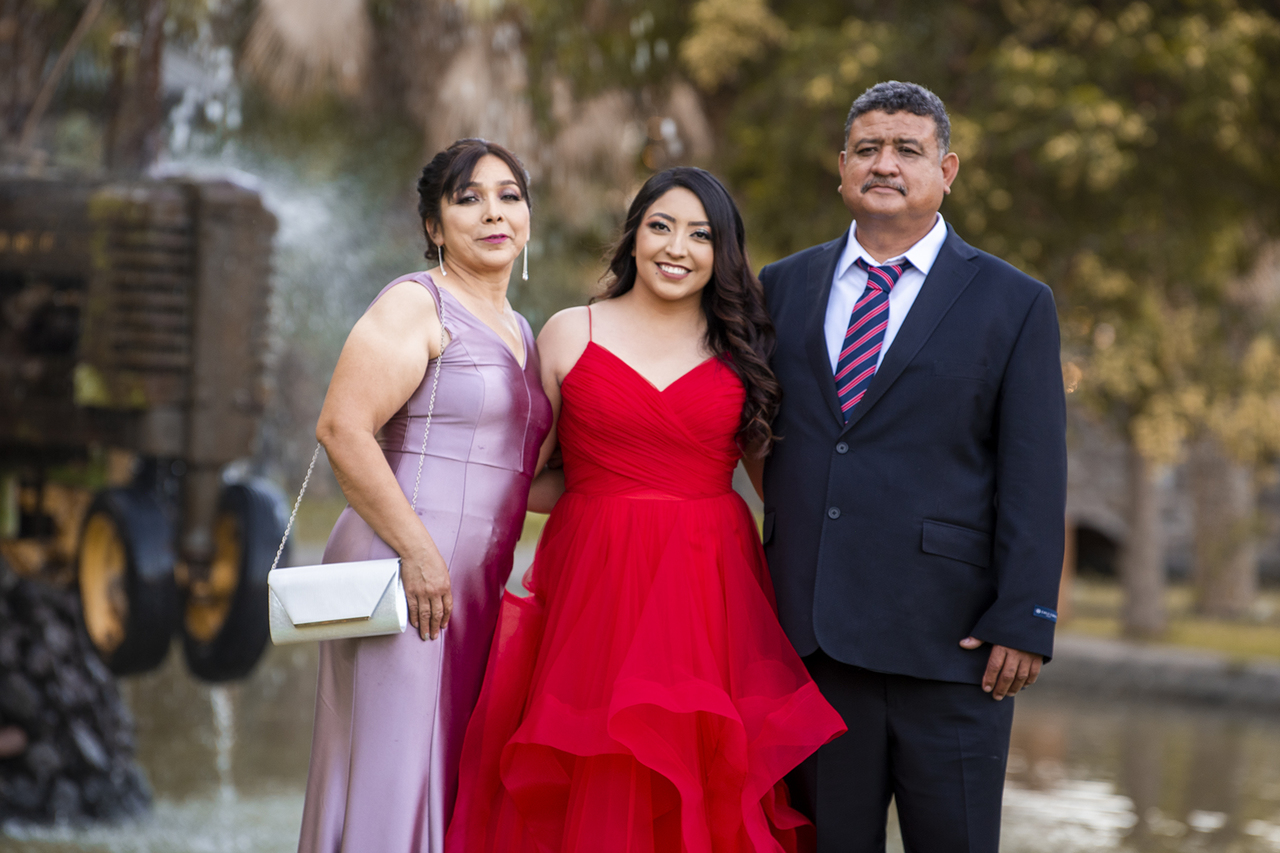 Leticia Salas Rodríguez,María Guadalupe Ramírez Salas y Juan Carlos Ramírez Flores (EL SIGLO DE TORREÓN/ERICK SOTOMAYOR)